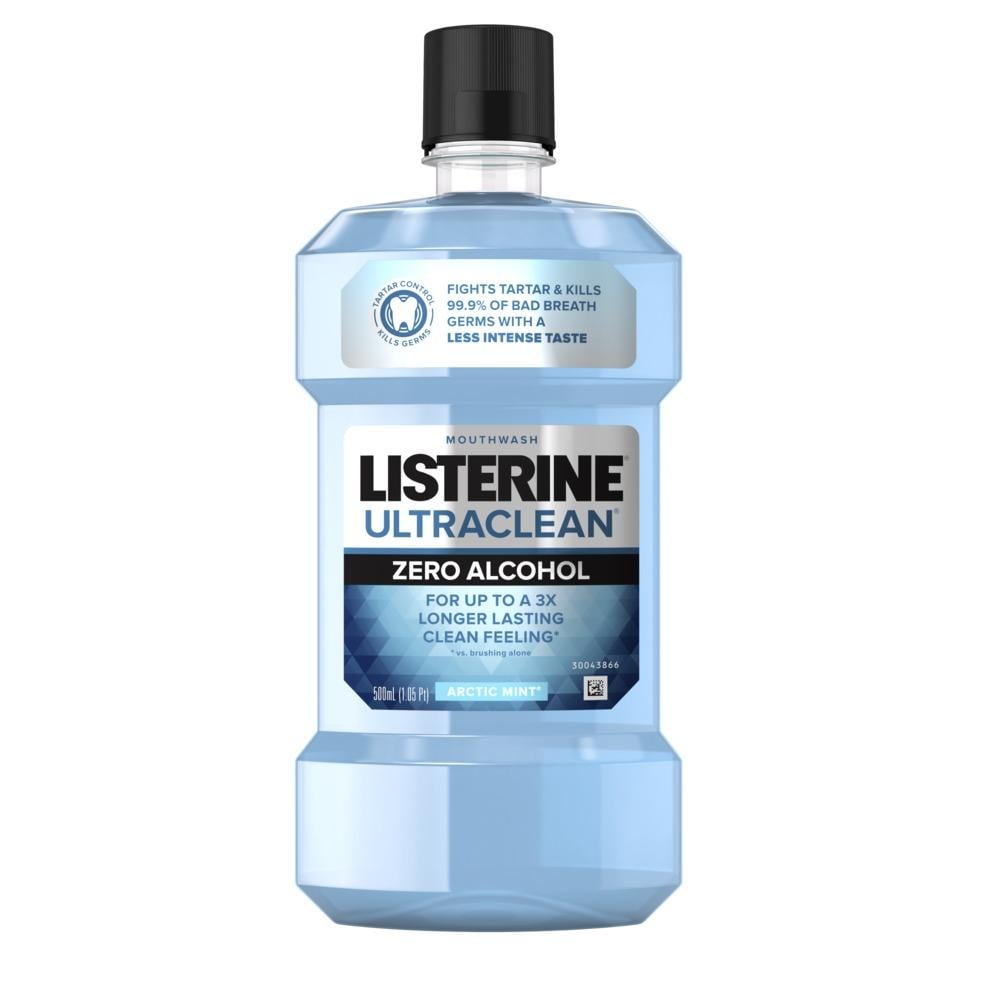 LISTERINE® Ultraclean® Arctic Mint® Zero Alcohol Mouthwash | LISTERINE ...