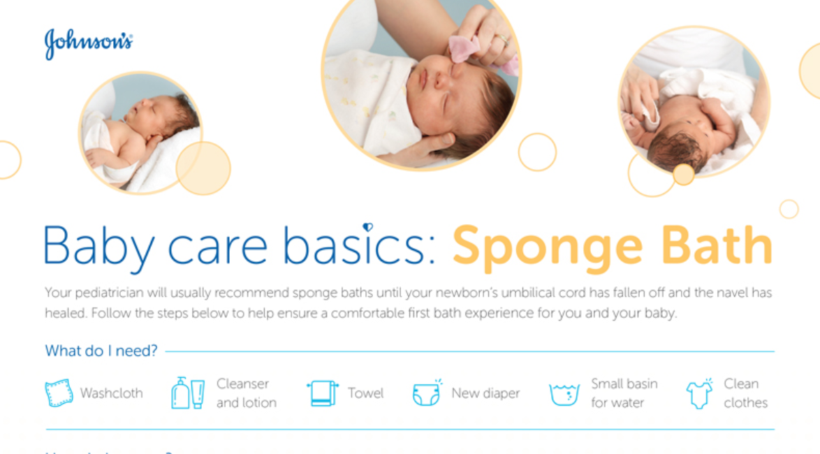Baby Care Basics: Sponge Bath