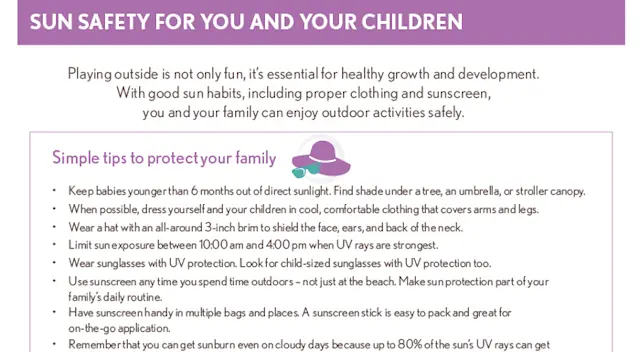Sun Safety for You and Your Child | Kenvue Professional