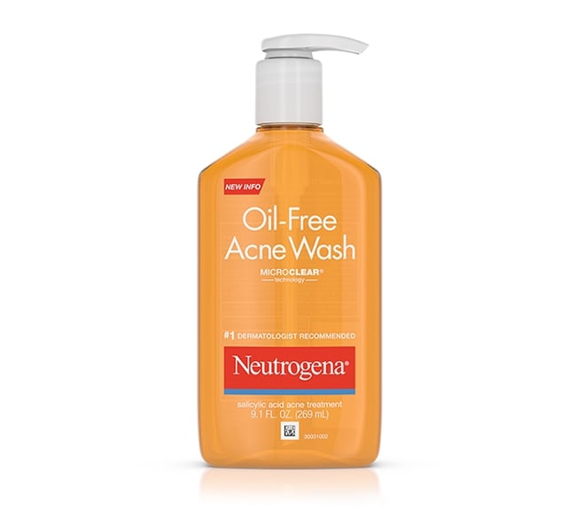 Oil-Free Acne Wash bottle