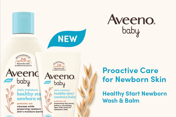 Aveeno Baby Healthy Start HCP Resource Aid Banner Image