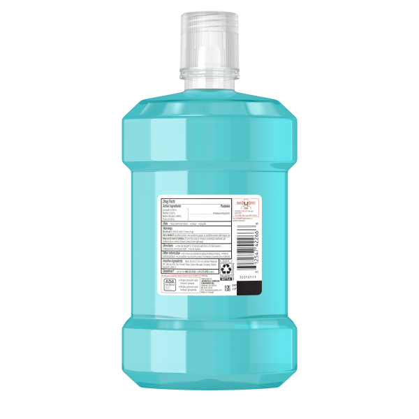 LISTERINE® ULTRACLEAN® Tartar Control Antiseptic Mouthwash COOL MINT® back