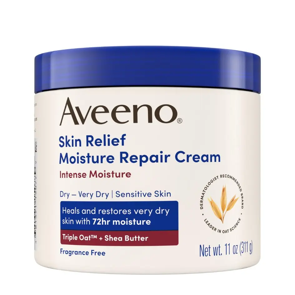 AVEENO® Skin Relief Intense Moisture Repair Cream with Oat and Ceramide