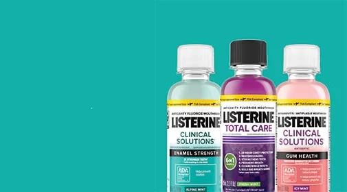 Listerine Sample Banner Image