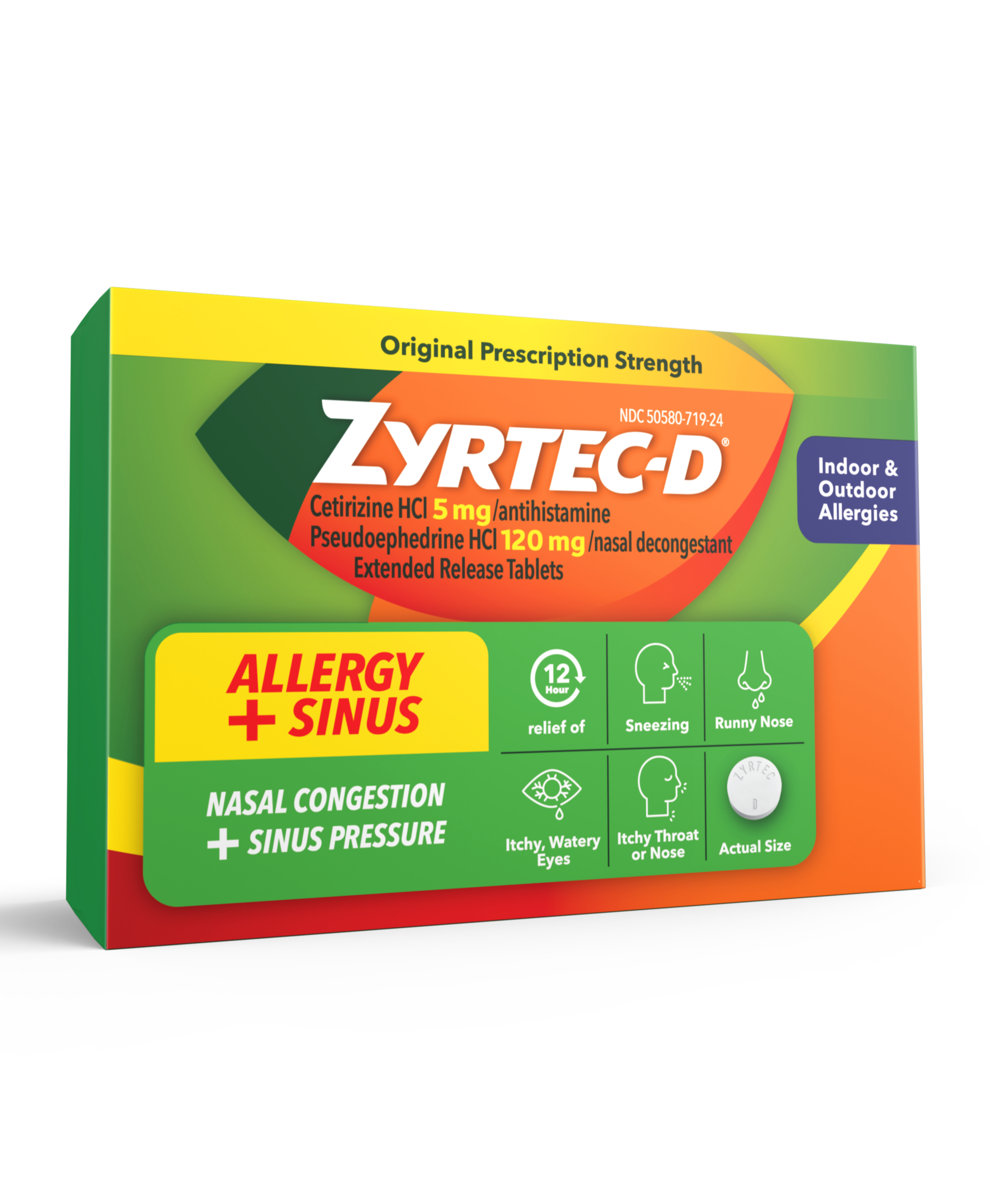 ZYRTEC-D® Tablets