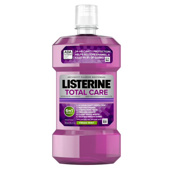 LISTERINE® TOTAL CARE Anticavity Fluoride Mouthwash FRESH MINT