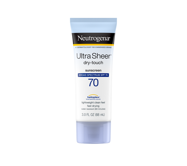 Ultra Sheer Dry Touch SPF 70 tube