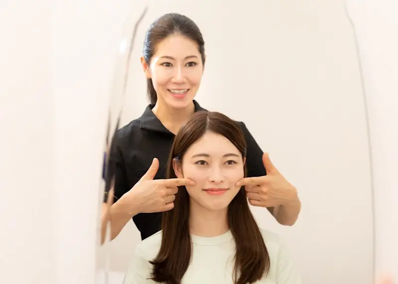 顔の歪み 顔の歪み