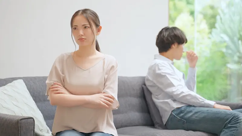 旦那にイライラ