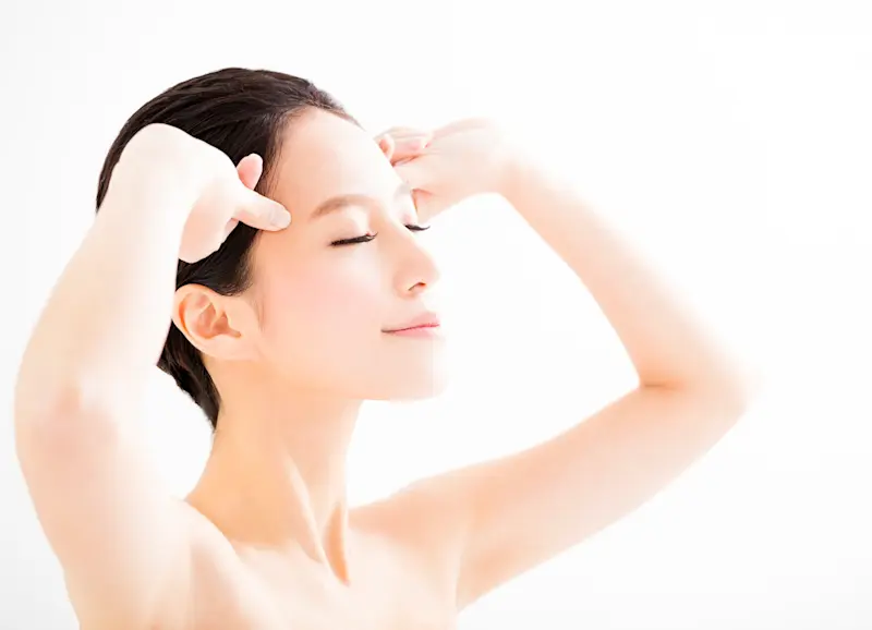 頭マッサージ