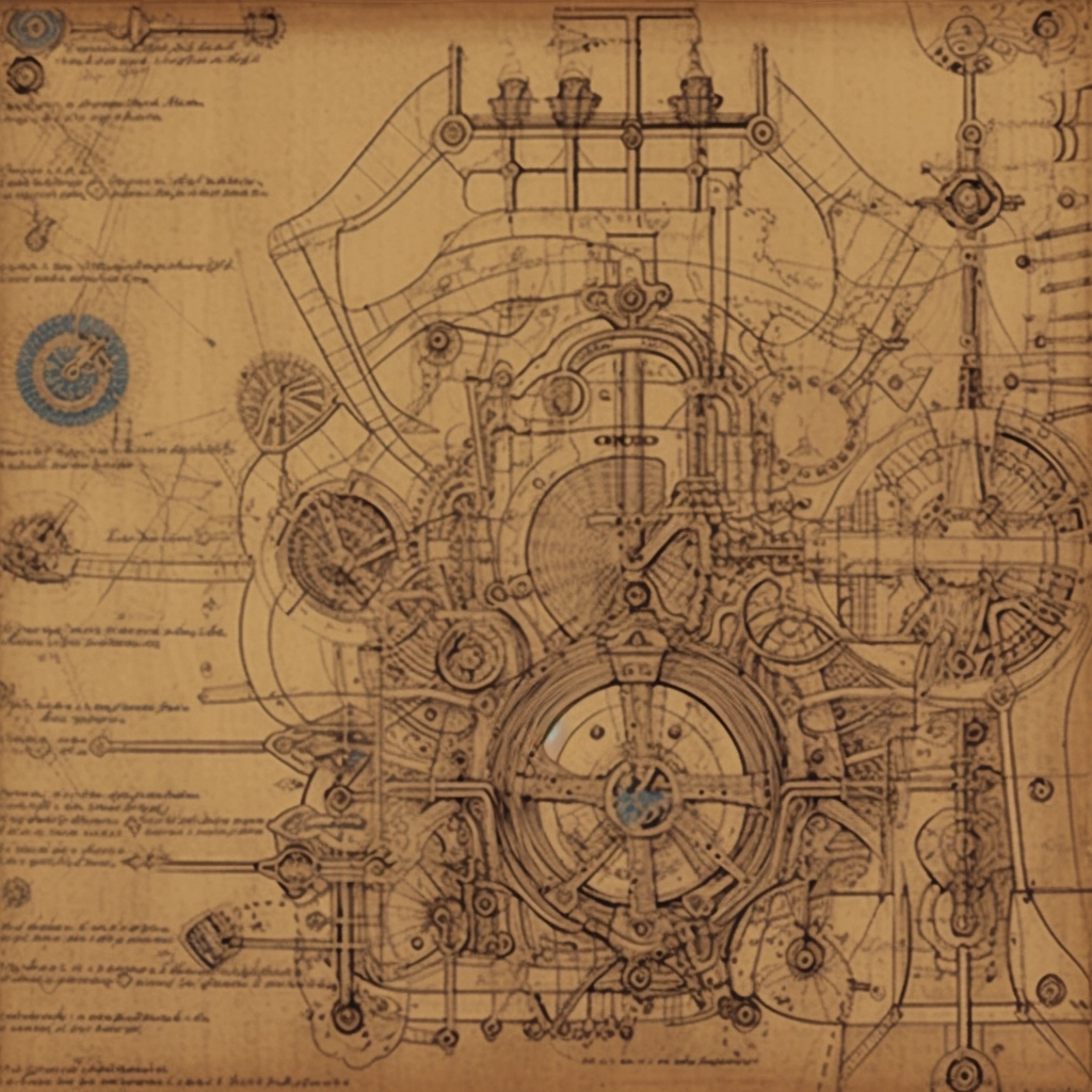 Steam Punk time machine by Davinci - take 1