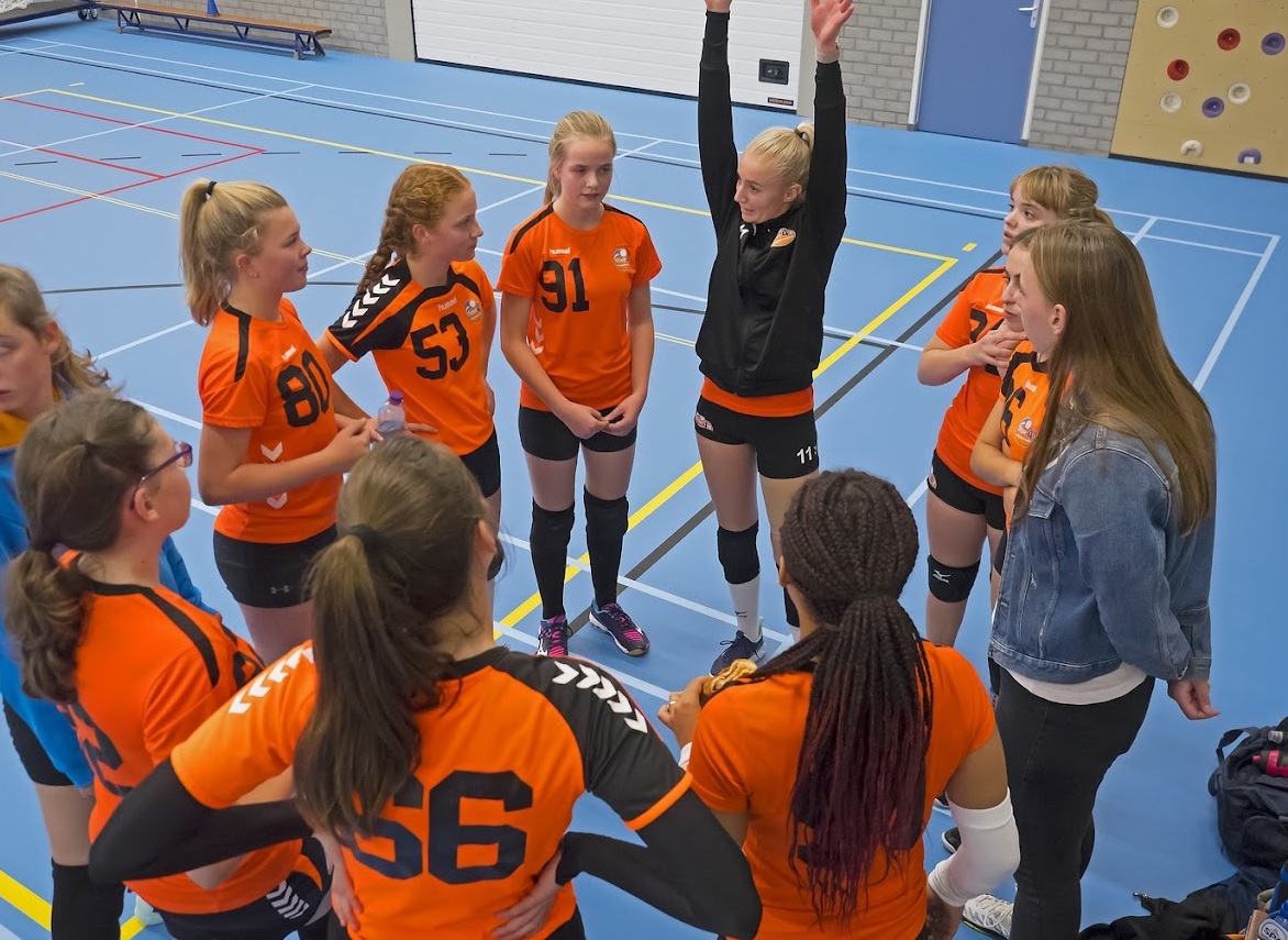 Samen volleyballen is te gek!