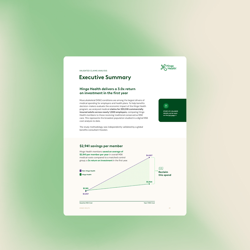 Howden 3x ROI Study