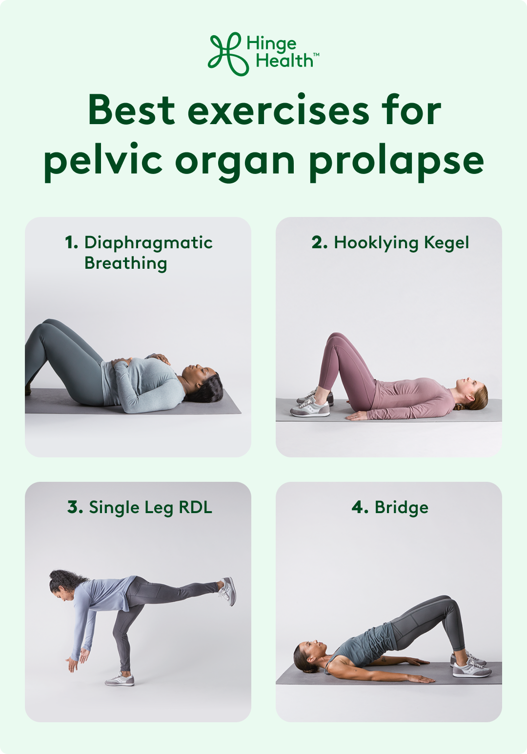 Best exercises for pelvic organ prolapse