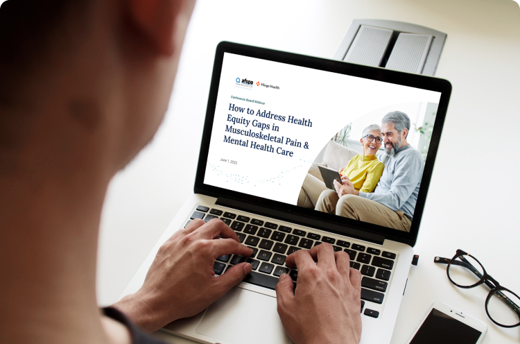 How to Address Health Equity Gaps in Musculoskeletal Pain & Mental Health Care