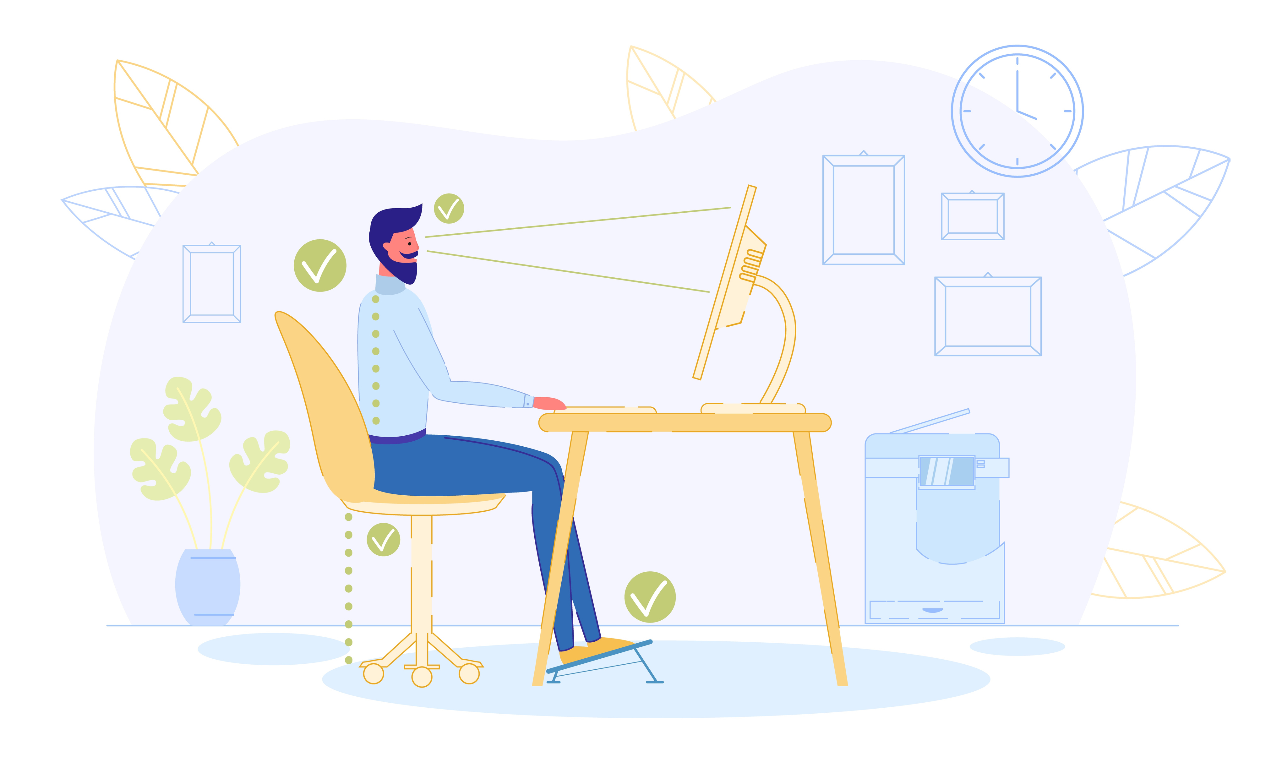 5 Ways to Fix Common Ergonomic Issues in Your Home Office