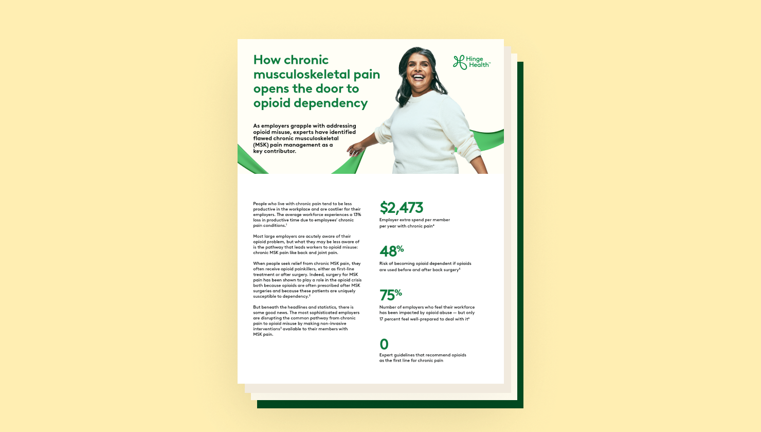 Chronic pain and opioid dependency clinical study