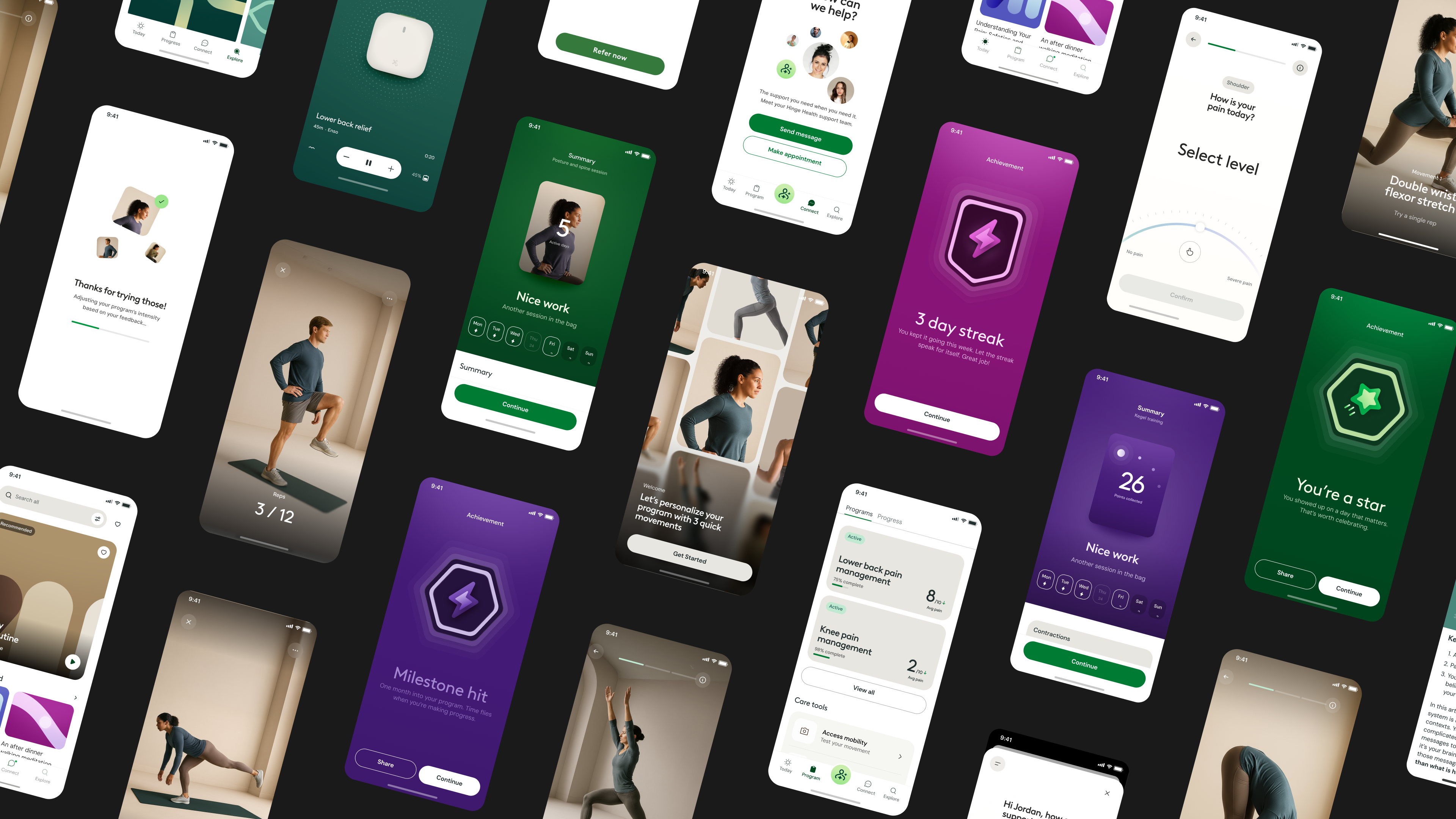 Where quality care meets intentional design: Reimagining the Hinge Health app