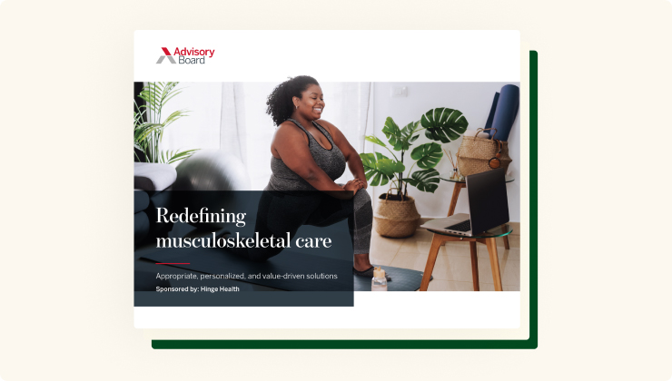 Hinge Health + Advisory Board: Redefining MSK care