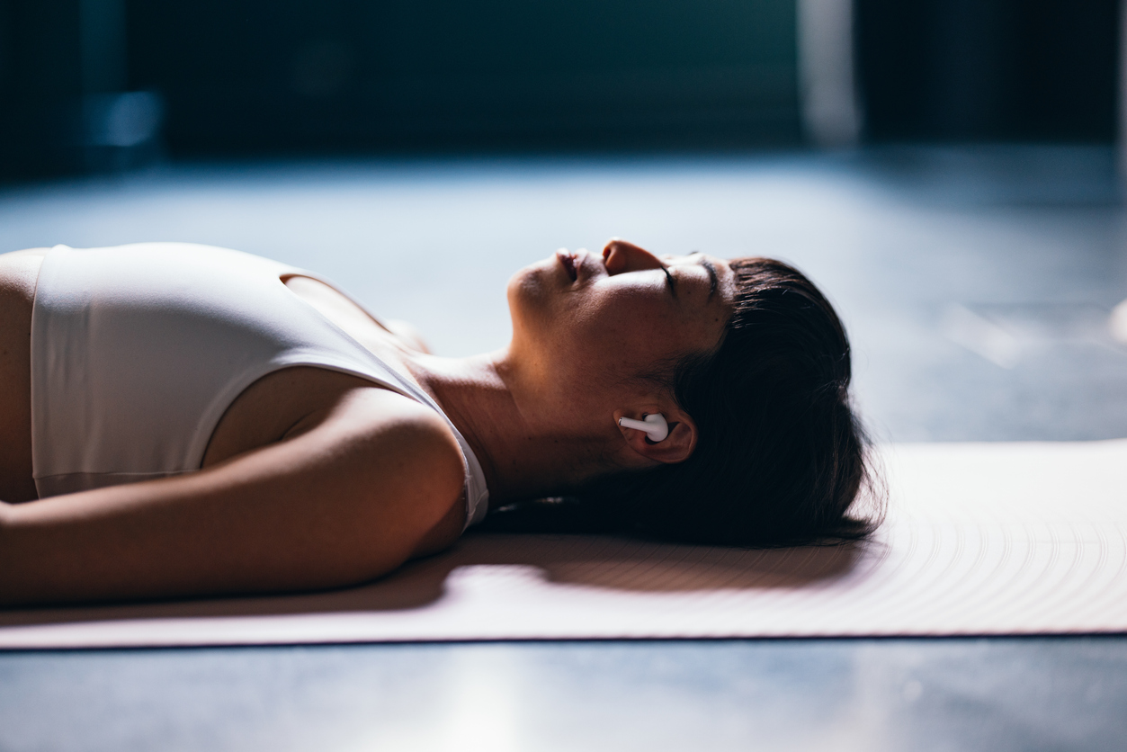 Breathing exercises for pelvic floor muscle relaxation and flexibility