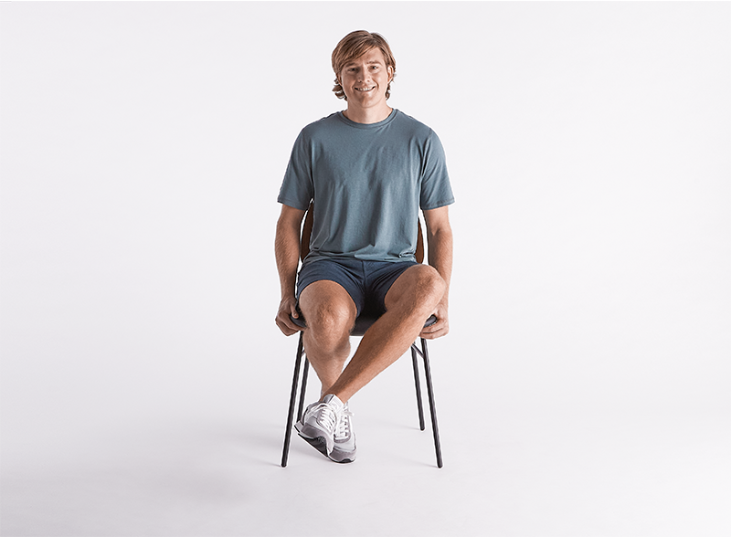 person sitting side png