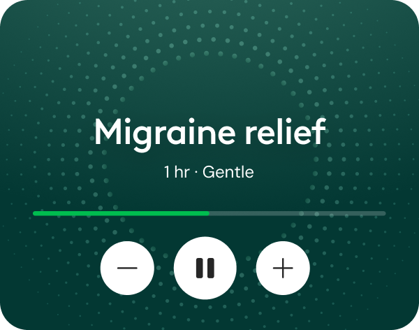 Migraine relief