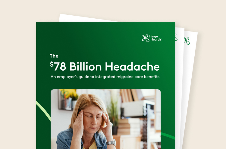An Employer's Guide to Integrated Migraine Care eBook cover
