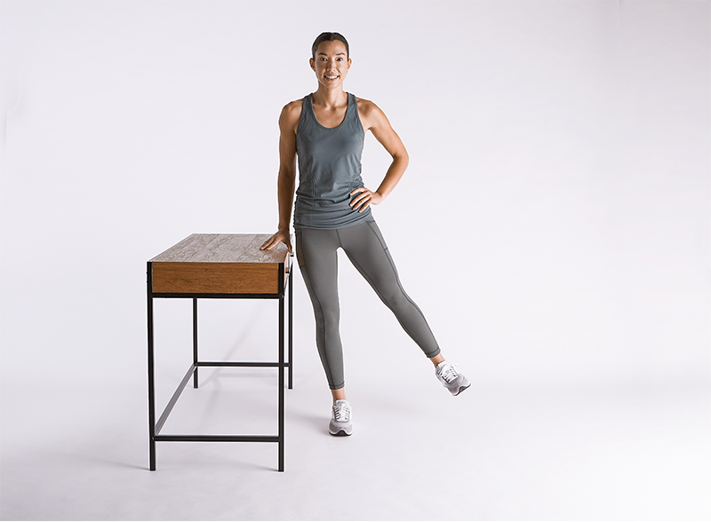 How to do a standing side leg raise: a Hinge Health guide