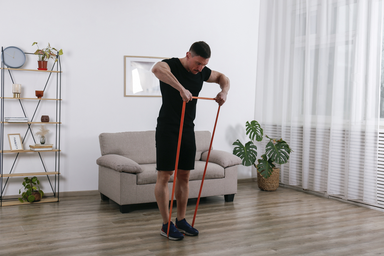 8 Resistance Band Arm Strengthening Exercises for Better Function and Less Pain