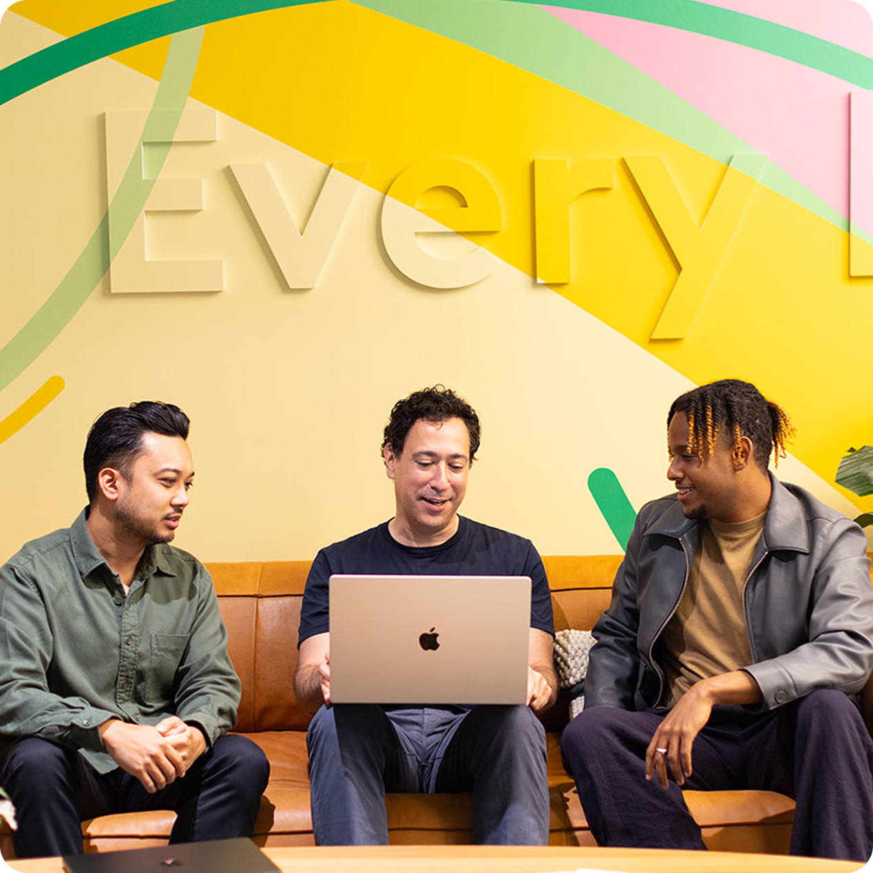 Image of Employees collaborating in office