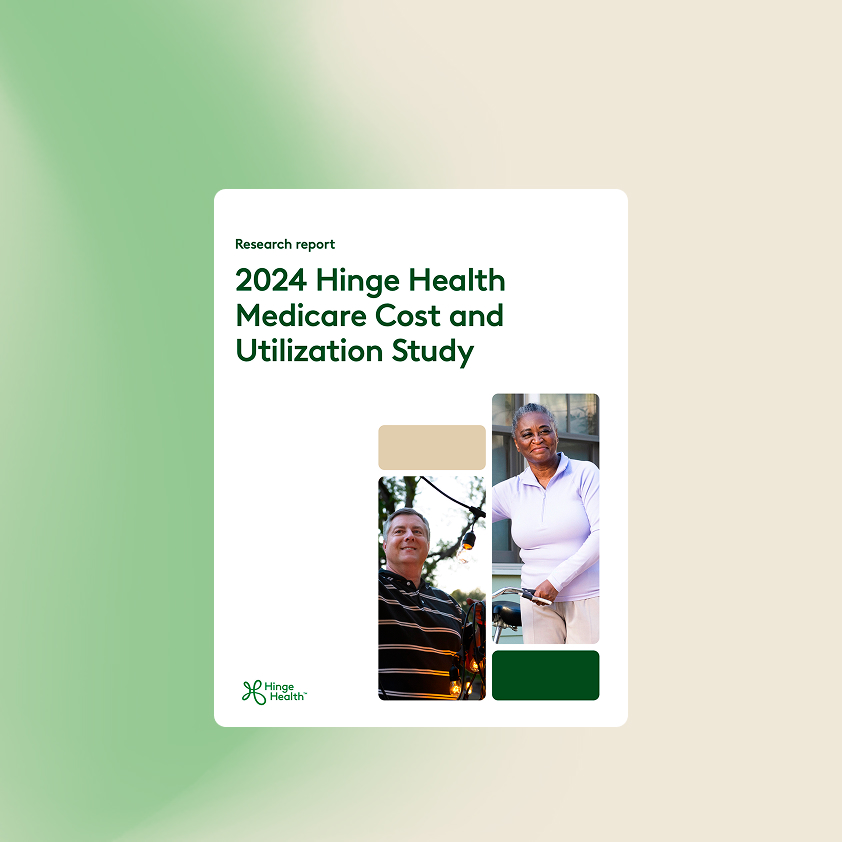 Hinge Health Medicare Cost and Utilization Study
