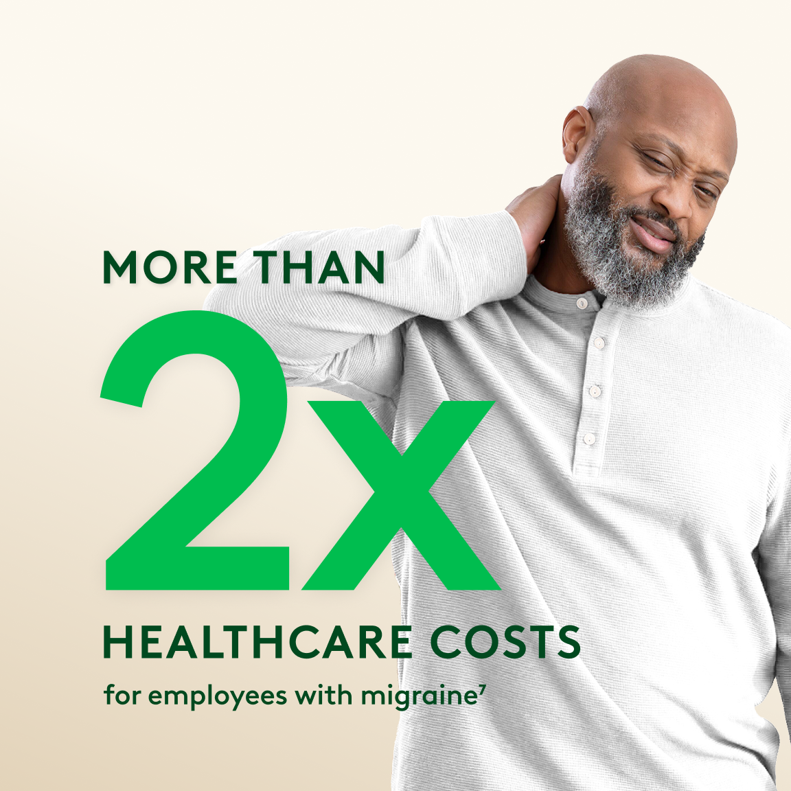 More than 2x healthcare costs for employees with migraine