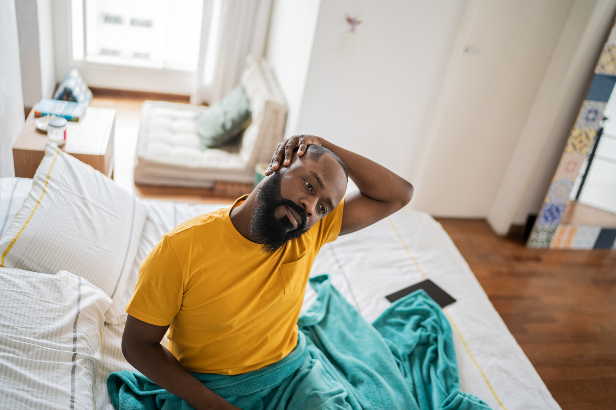 man-practicing-tmj-exercises