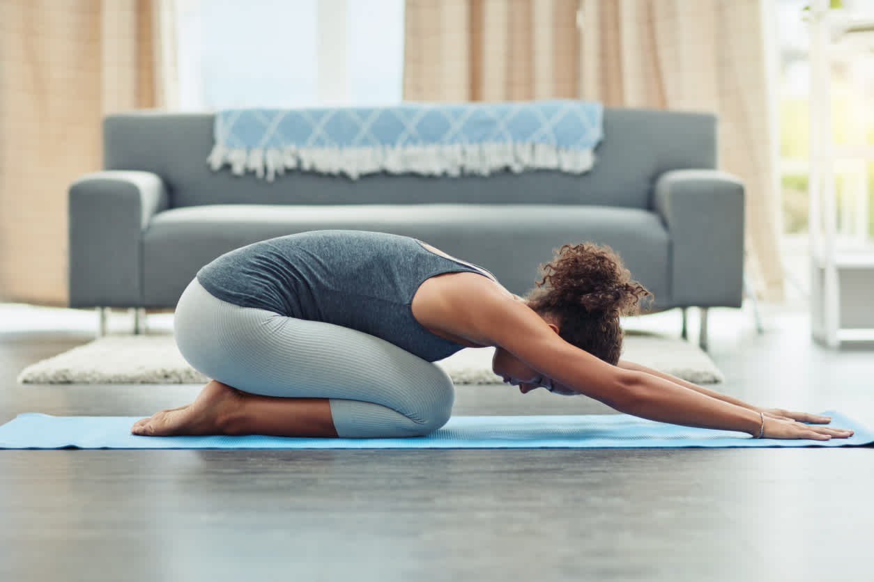 woman-in-a-yoga-position