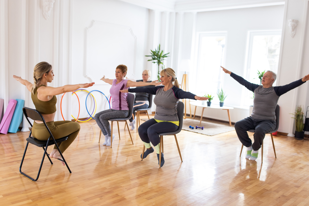 Chair Yoga For Seniors: What Are the Benefits + 4 Great Videos to
