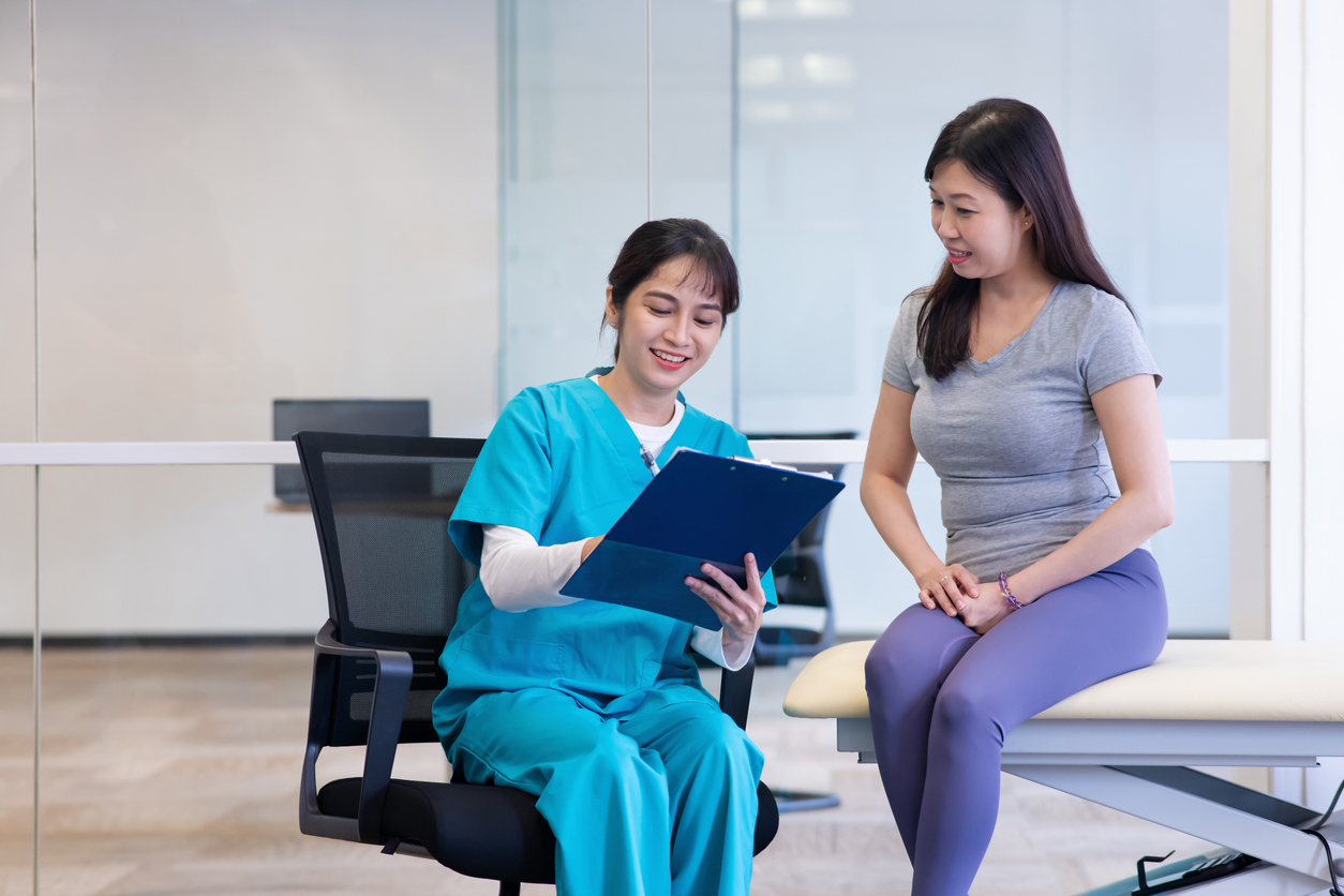 Pelvic floor massage