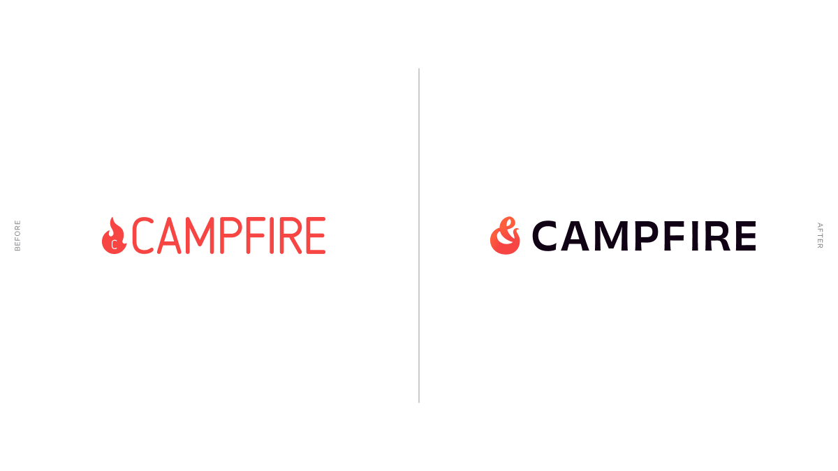 CAMPFIRE BEFORE & AFTER