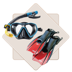 シュノーケリングギア