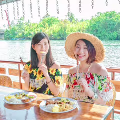 クルージングランチ