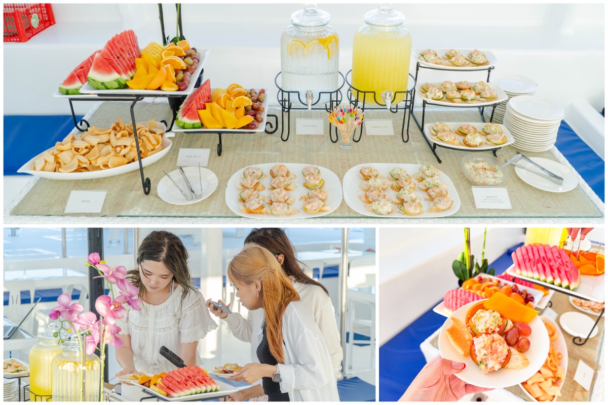 贅沢なひとときの幕開け