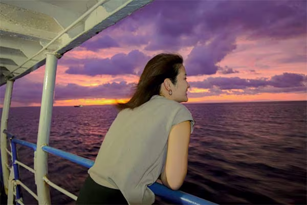 バンタヤン島へ出発