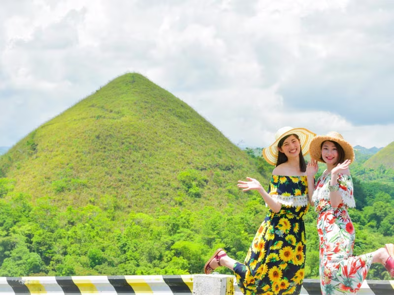 ボホール島日帰りツアー 【セブ島発】 朝ゆったり出発・ターシャ&チョコレートヒルズ観光 ⛰️