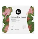Regualr liners with organic cotton top sheet 