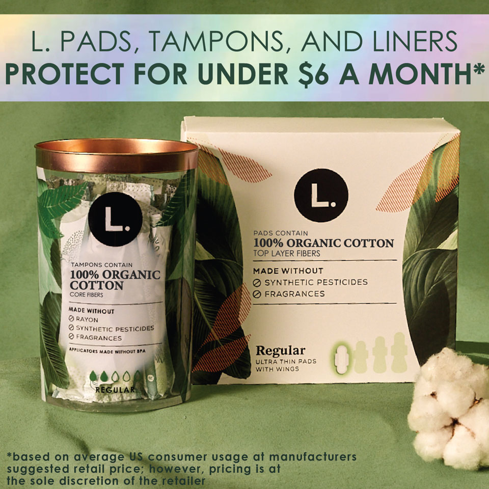 L. Super/Super Plus Tampons