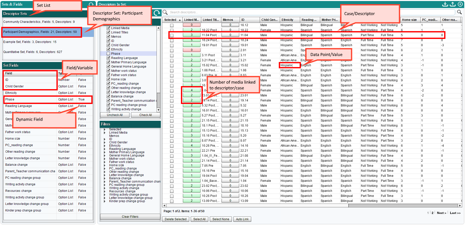 DescriptorsWorkspace