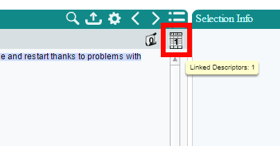 Linked Descriptors Icon