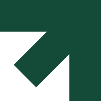 A green arrow symbol