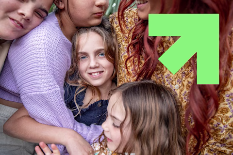 Multigenerational Aboriginal Family spends time together in the family home Multigenerational Aboriginal Family spends time together in the family home