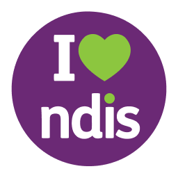 I Love NDIS logo