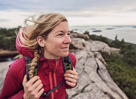 Woman hiking Woman hiking